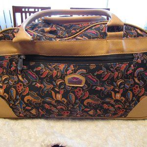 Gloria Vanderbilt Rolling Overnight Bag